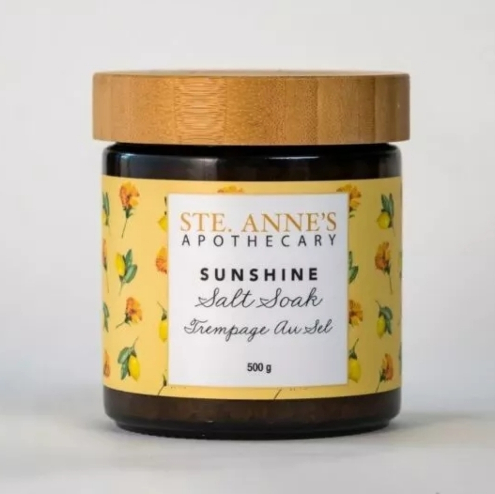 St. Anne's Apothecary Clementine Body Burtter and Sunshine Salt Soak Set - Picture 2 of 4